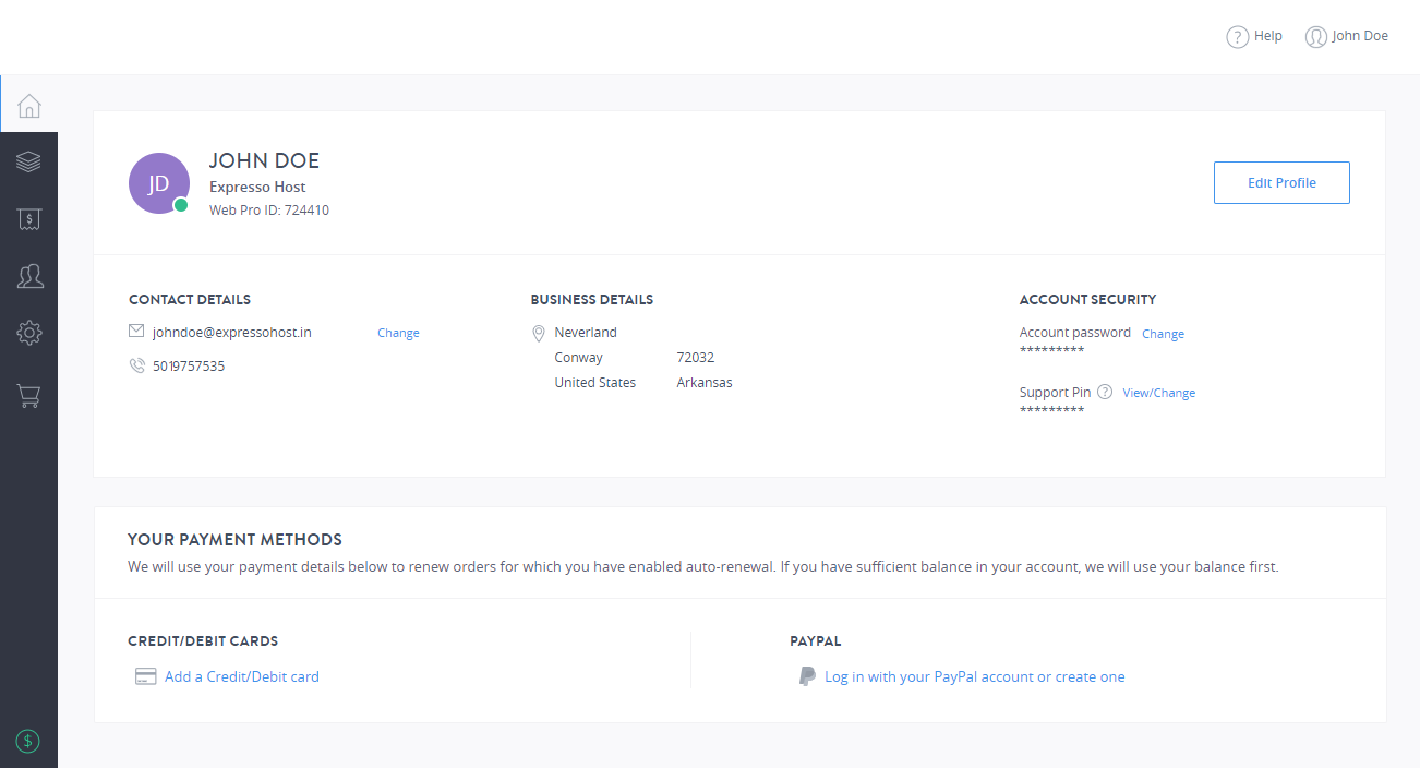 Choose payment method
